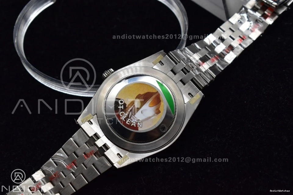 1:1 Bracelet Dial GoodFit Clean 126334 41 DateJust Steel 405 Best Stick 904L Edition VR Green on Jubilee 1218